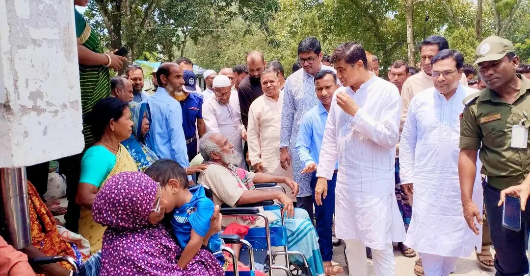 ভোট দিয়েছেন কে দেননি তার উপর নয়, আমার নির্বাচনী এলাকার মানুষ হিসেবে সকলে সমান সুজোগ ভোগ করবেন : পানিসম্পদ প্রতিমন্ত্রী