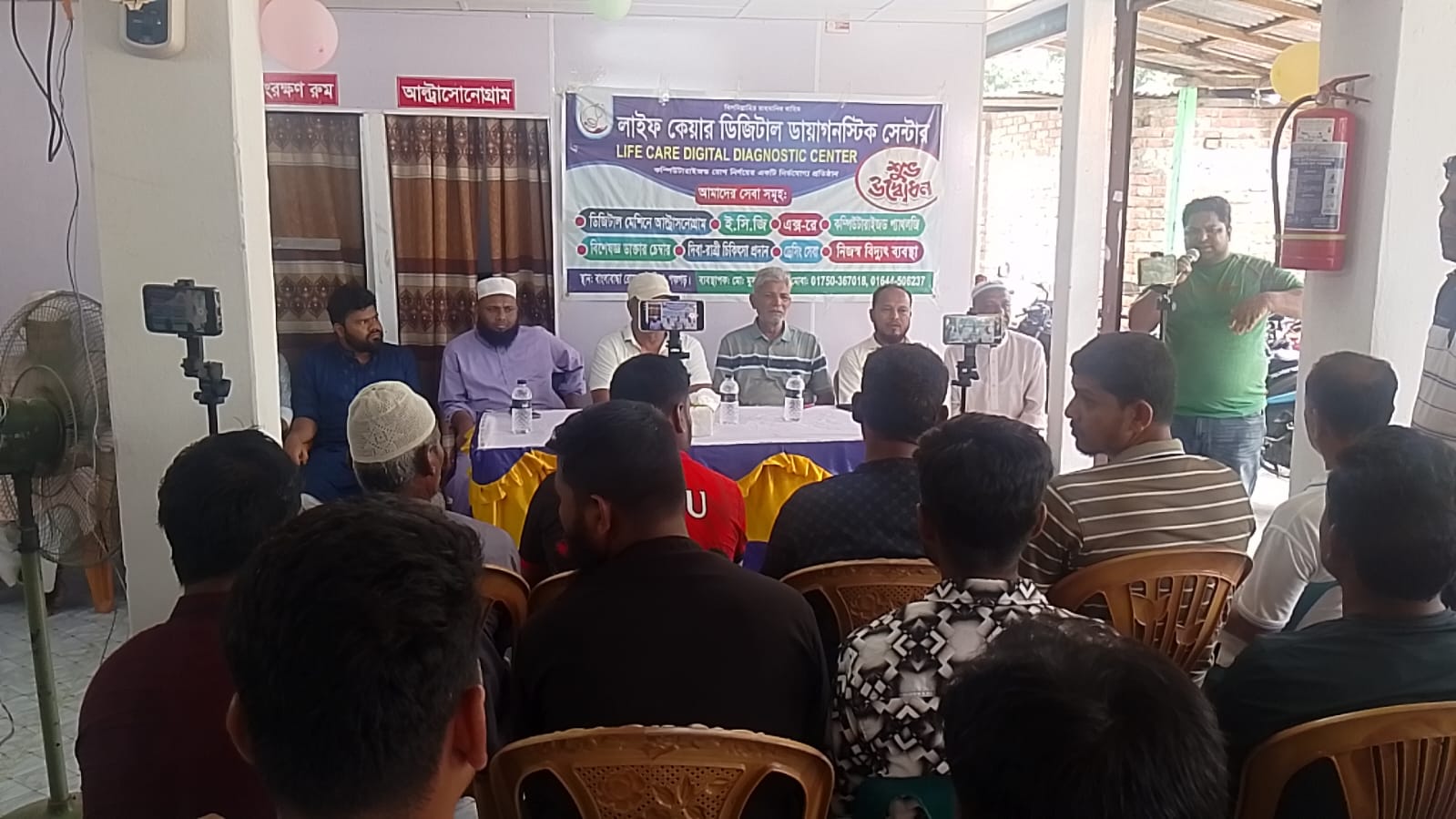 তেঁতুলিয়া লাইফ কেয়ার ডিজিটাল ডায়াগনস্টিক সেন্টার শুভ উদ্ধোধন 
