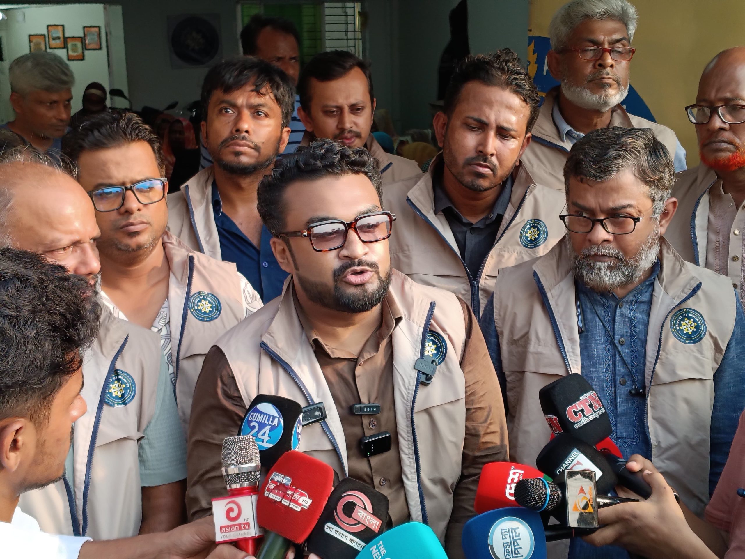কুমিল্লায় ভূমি ও মসজিদের জায়গা দখলের অভিযোগে মানববন্ধন, প্রশাসনের হস্তক্ষেপ দাবি 