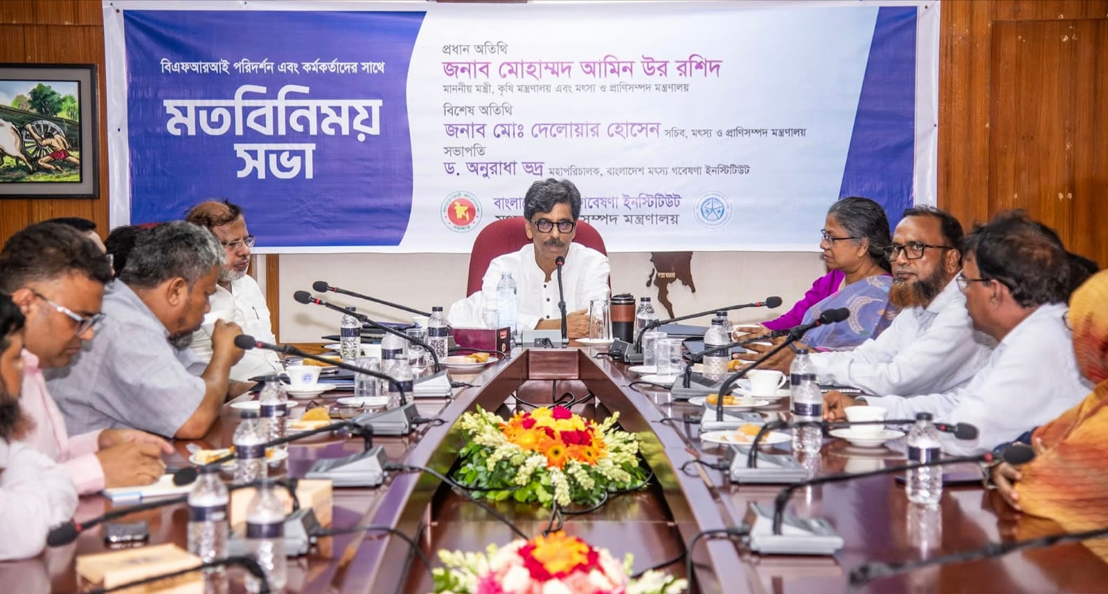 বিজ্ঞানীদের মৌলিক গবেষণায় আত্মনিয়োগ করতে হবে : মৎস্য ও প্রাণিসম্পদ এবং কৃষিমন্ত্রী