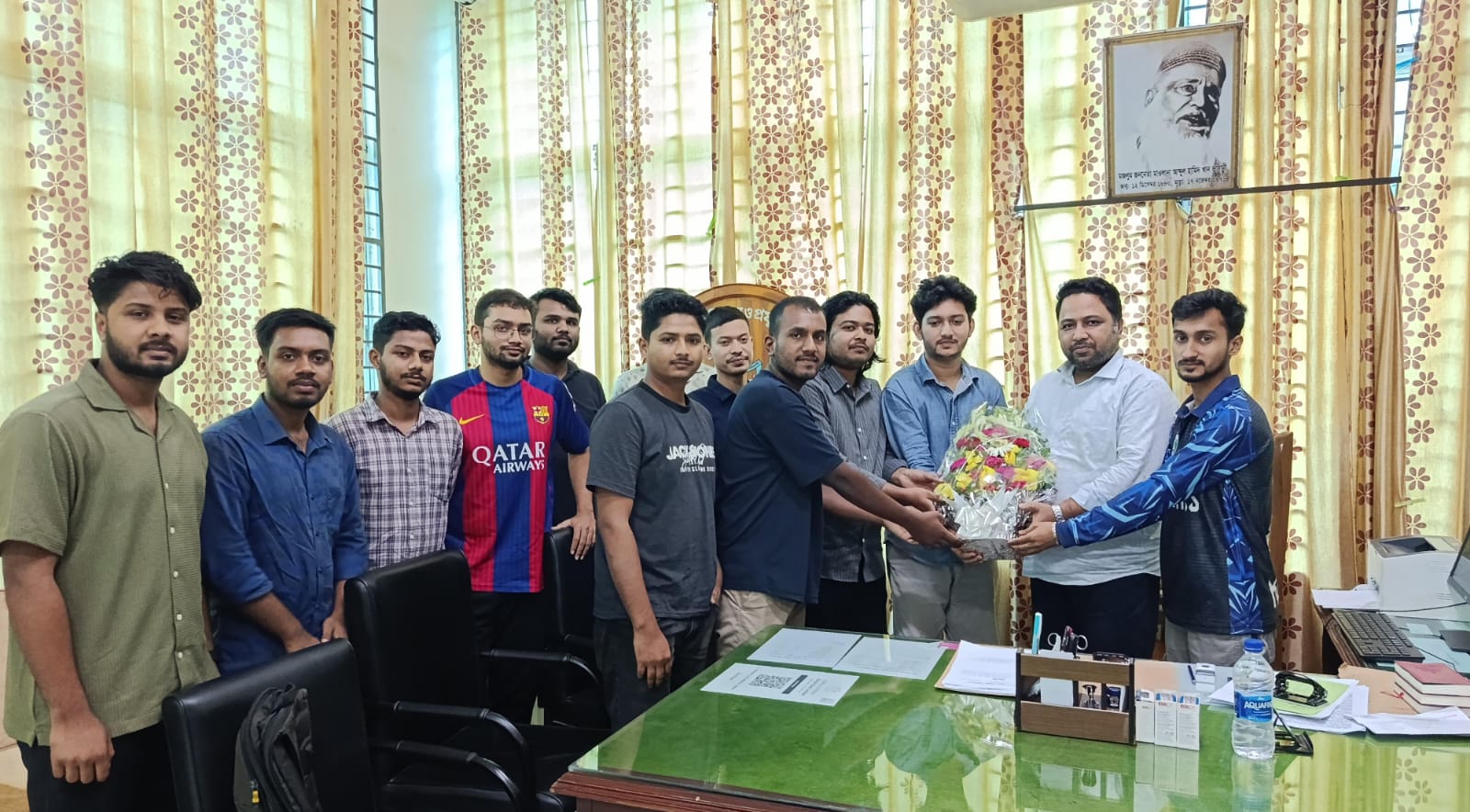 নবনিযুক্ত প্রক্টর অধ্যাপক ড. মনির মোর্শেদকে শুভেচ্ছা জানাল কালিহাতি উপজেলা শিক্ষার্থী কল্যাণ পরিষদ